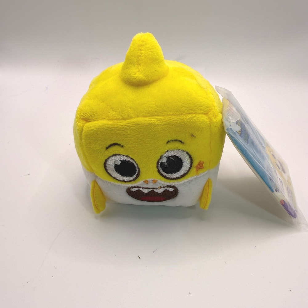 Baby Shark Pinkfong Song Cube Plush Toy Nickelodeon MLB Washington Nationals - Picture 1 of 9